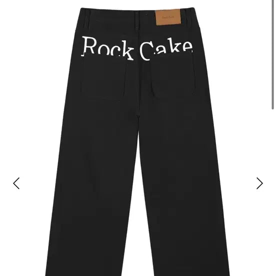 [BUNJANG] Rock Cake Lettering Pants / 락케이크 레터링 팬츠 바지