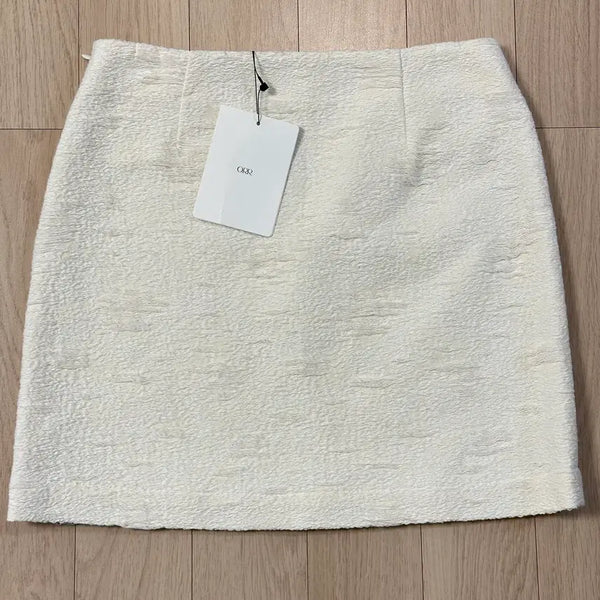 [BUNJANG] ORR Silk Mini Skirt Ivory S / (새상품)ORR 오르 실크 미니 스커트 S