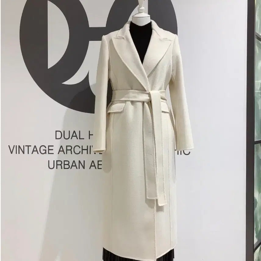 [BUNJANG] DEWL Wool Cashmere Handmade Coat / 듀엘 울캐시미어 핸드메이드코트 21년