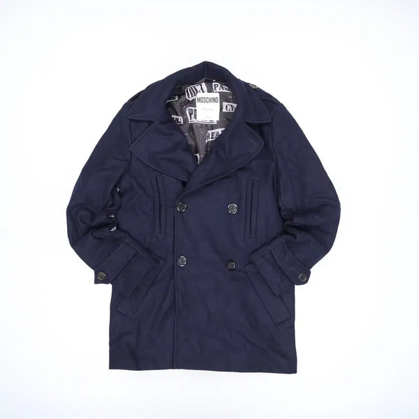 [BUNJANG] Moschino Double Wool Coat / 44 모스키노 여성 더블 울 코트 0909H