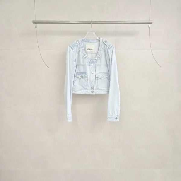 [BUNJANG] Isabel Marant Valene Denim Jacket Size 36 / 이자벨마랑 VALENE 데님 청자켓 36