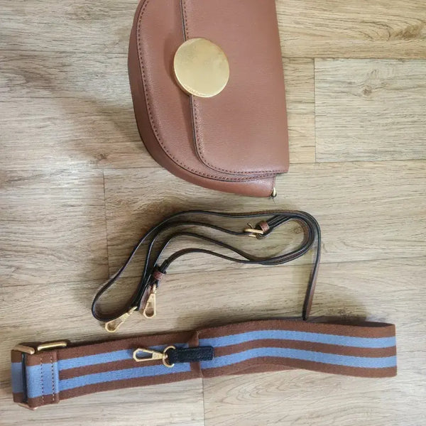 [BUNJANG] Oryany Crossbody Bag Brown / 오야니 크로스백