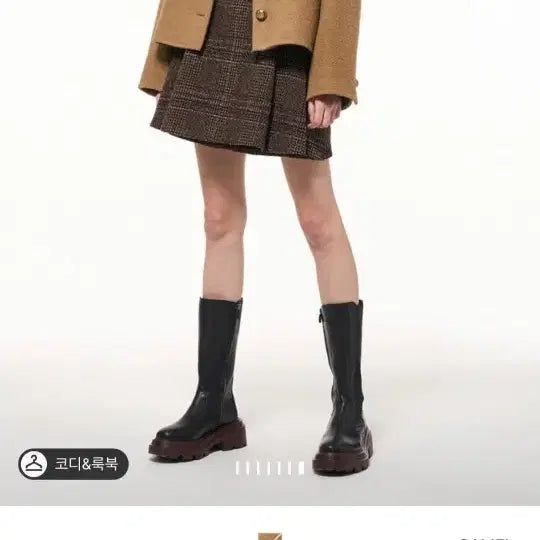 [BUNJANG] TIME Embroidery Camel Coat / 타임 자수 카멜 낙타 코트44