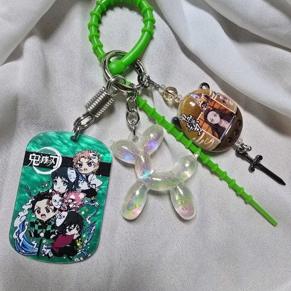 [BUNJANG] Handmade Keychain with Balloon Charm / 핸드메이드 키링
