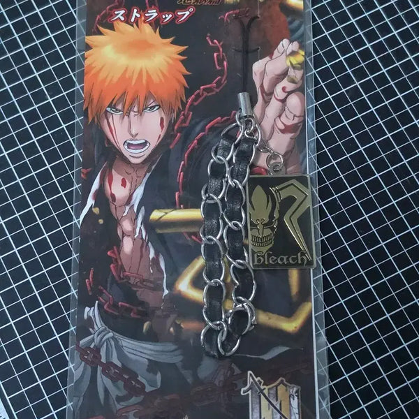 [BUNJANG] Bleach Hell Verse Ichigo Classic Strap Keychain / [새상품] 블리치 지옥편 이치고 고전 스트랩 키링