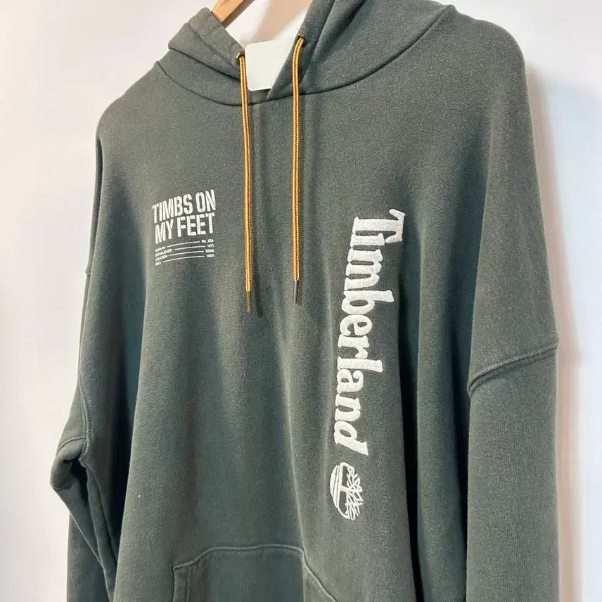 [BUNJANG] Timberland Hoodie Green L / 팀버랜드 후드티 그린 L