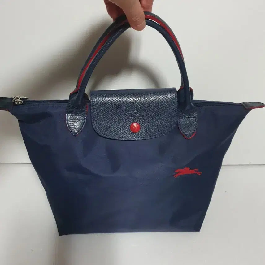 [BUNJANG] Longchamp Logo Small Tote Bag / 정품이고 ㅡ롱샴 ㅡ로고.스몰.토트백