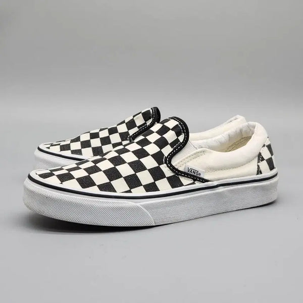 [BUNJANG] Vans Checkerboard Slip-On Shoes (235mm) / n 반스 체커보드 슬립온 235