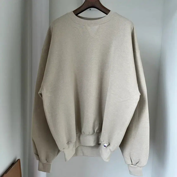 [BUNJANG] Russell Athletic Sweatshirt Beige / russell athletic 러셀 어슬레틱 스웻셔츠 베이지
