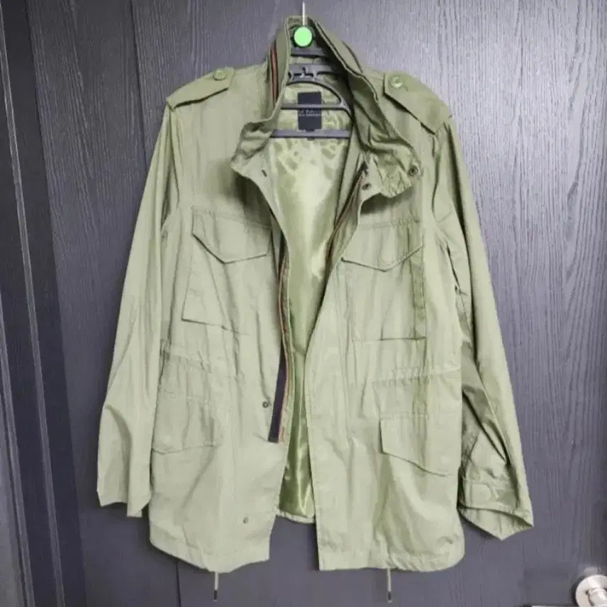 [BUNJANG] Kai-aakmann Khaki Cotton Field Jacket / 카이아크만 야상점퍼