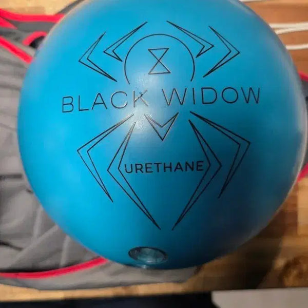 [BUNJANG] Black Widow Mint Urethane Bowling Ball 15lb / 블랙위도우 민트 우레탄 15p
