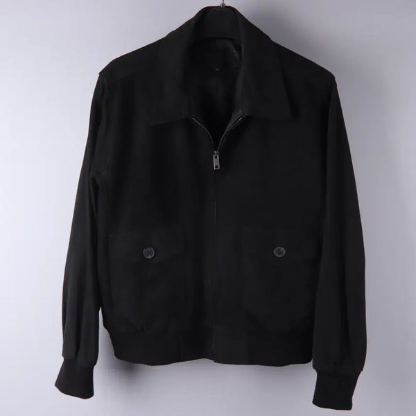 [BUNJANG] LOBO 23F/W Suede Jacket Black Size 77 / (여성) 로보 23F/W 스웨이드 재킷 자켓 블랙 (77)
