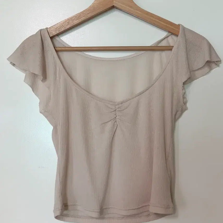 [BUNJANG] Ont Layered T-Shirt Pink / 온트 레이어드 티 핑크