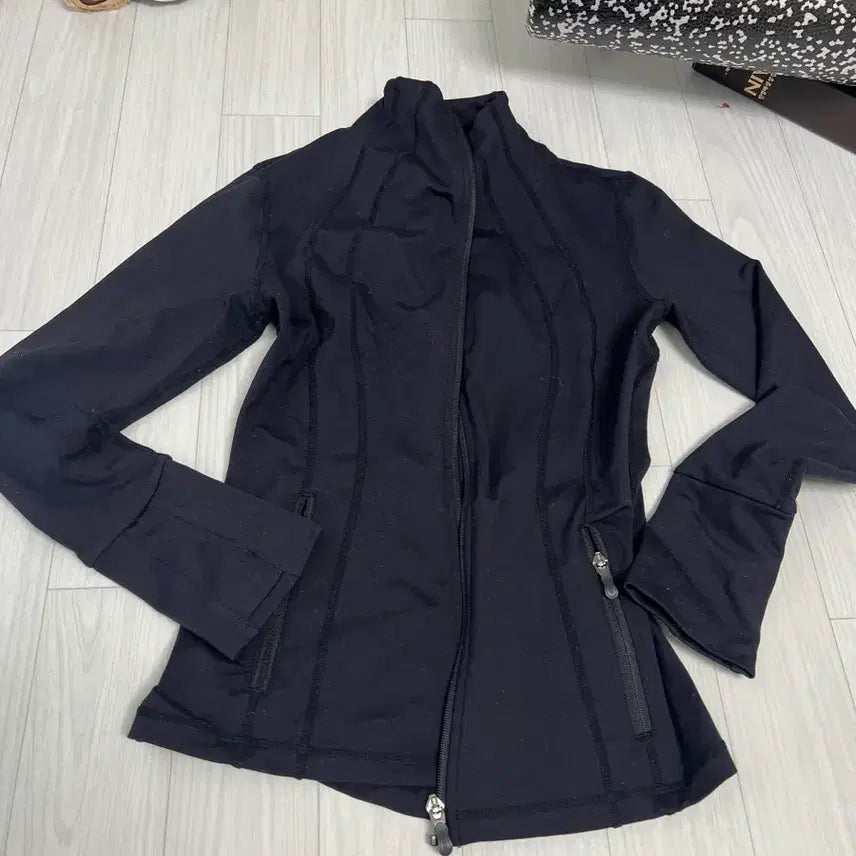 [BUNJANG] Andar Zip-Up Jacket (Size 55-66) / 썸남 생기는 안다르 집업 자켓 55-66사이즈 (러닝, 필라테스, 헬스용 자켓)