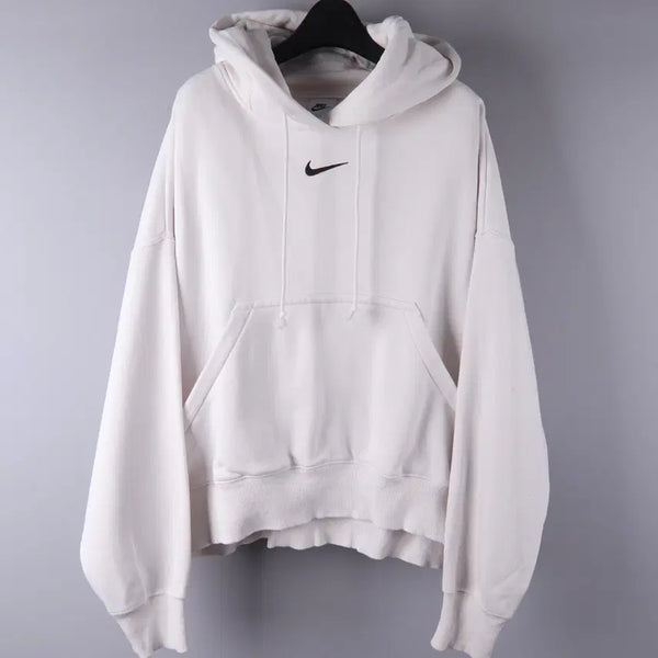 [BUNJANG] Nike Phoenix Oversized Fleece Pullover Hoodie / (여성) 나이키 피닉스 오버사이즈 플리스 풀오버 후디 후드티 기모 (M) 5559