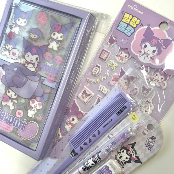 [BUNJANG] Kuromi Stationery Set / 쿠로미 1만원팩