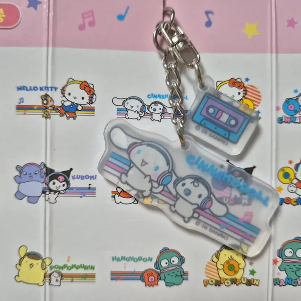 [BUNJANG] My Melody My Keyring Cinnamoroll / 두근두근 마이키링 시나모롤