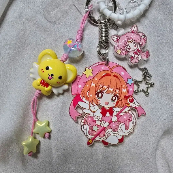 [BUNJANG] Handmade Beaded Phone Charm Strap / 핸드메이드키링
