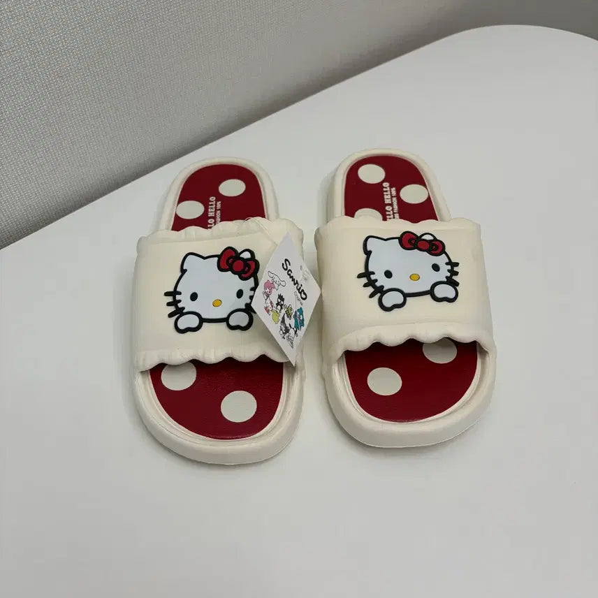 [BUNJANG] Sanrio Hello Kitty Slippers (Size 235) / 산리오 헬로키티 슬리퍼 235