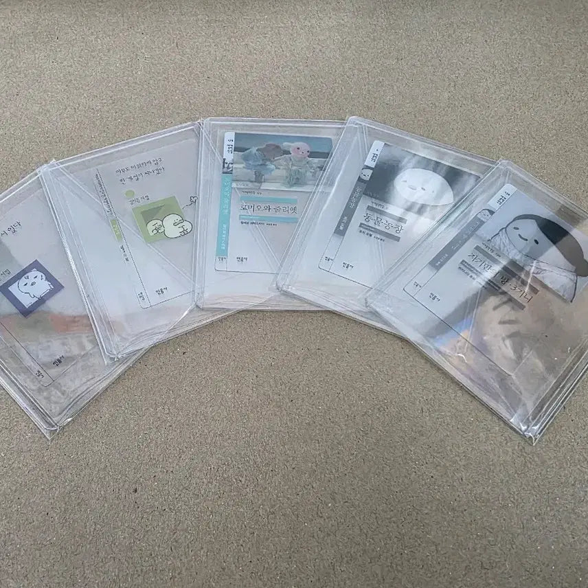 [BUNJANG] Minumsa Bookmark Set (5 Types) / 민음사 책갈피5종일괄