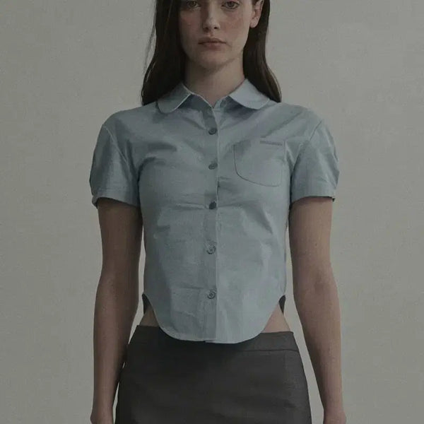 [BUNJANG] Mausoleum Rhode Half-Sleeve Shirt / 새상품) 마우솔레움 Rhode Half-Sleeve Shirt
