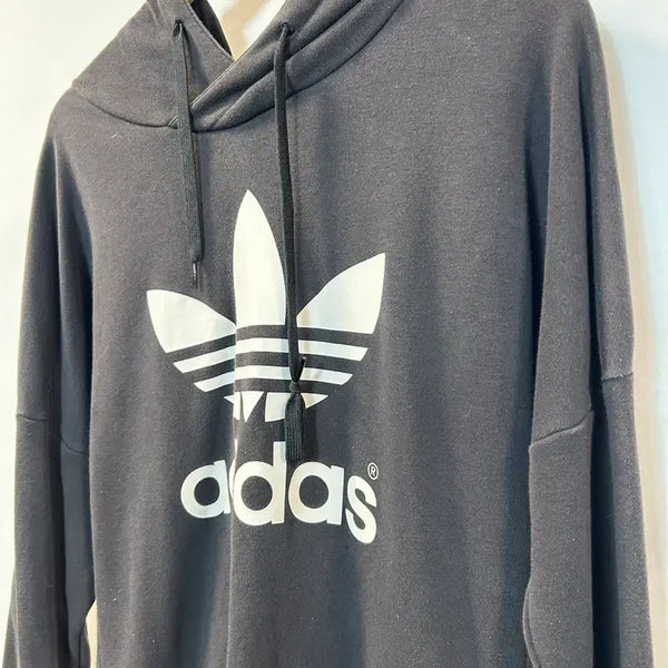 [BUNJANG] Adidas Hoodie Black S / 아디다스 후드티 블랙 S