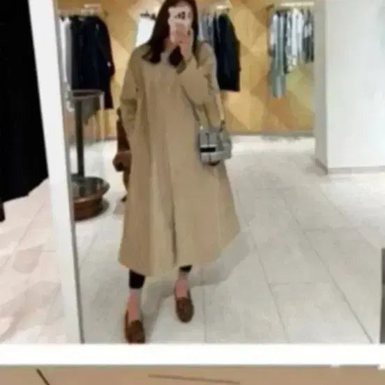 [BUNJANG] LeCormen Trench Blouson Beige / 르꼬르망 트렌치야상 (새상품