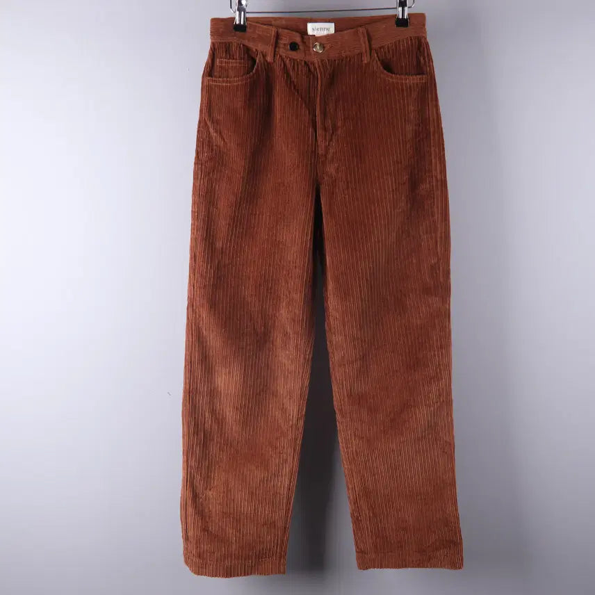[BUNJANG] SIENNE Corduroy Pants Brown (S) / (여성) 시엔느(SIENNE) 코듀로이 팬츠(바지) 브라운 (S)