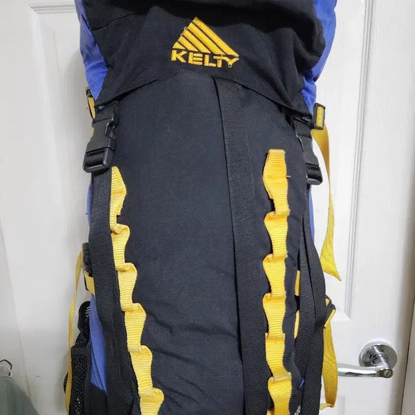[BUNJANG] Kelty Tornado Backpack (Black/Blue/Yellow) / 켈티  토네이도 검/블루/옐로우 배낭