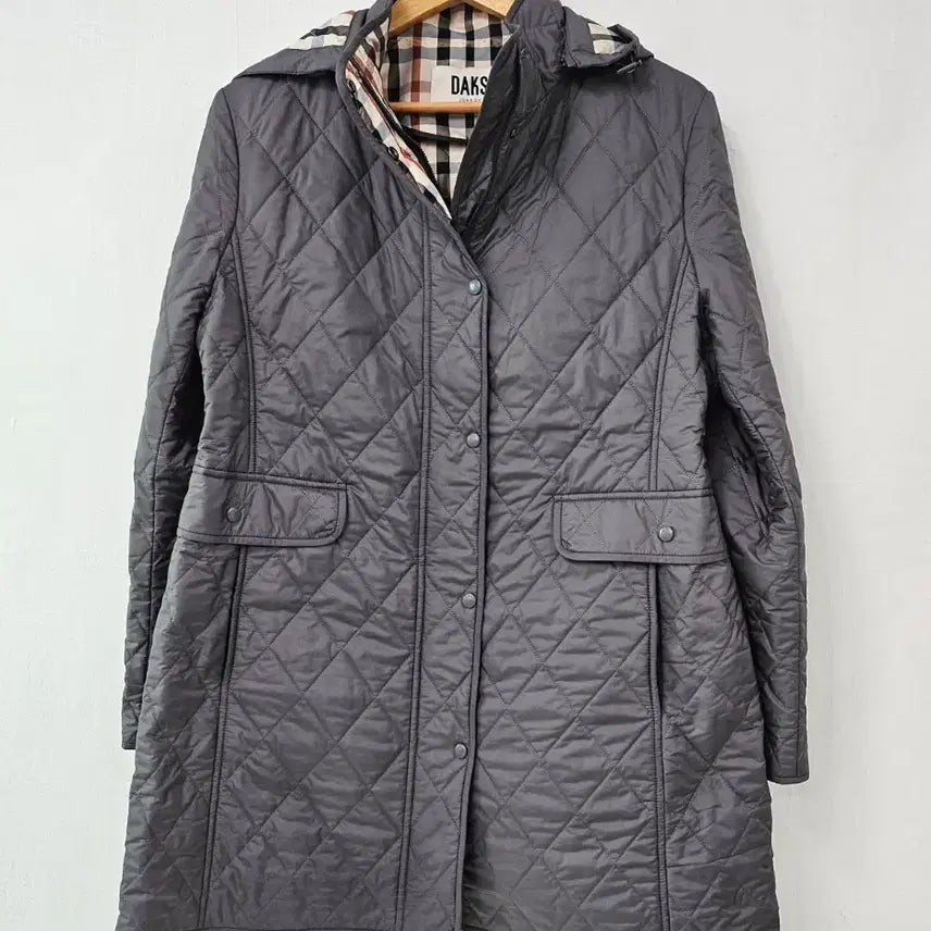 [BUNJANG] Daks Quilted Padding Coat Grey Size 77 / 사이즈 77) 닥스 퀼팅 패딩 코트 그레이