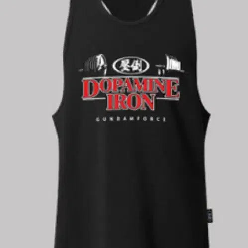 [BUNJANG] Abdo Dopamine Iron Tank Top Black M / 압도 도파민아이언 나시 블랙 M