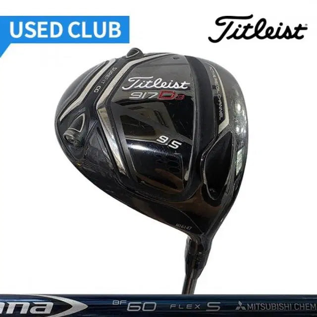 [BUNJANG] Titleist 917 D3 9.5 Degree Driver (Used) / (USED) 타이틀리스트 917 D3 9.5도 S 드라이버 6500...