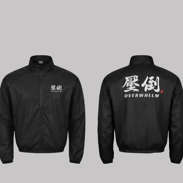[BUNJANG] Windbreaker Black M / 압도 바람막이 블랙 M  팝니다