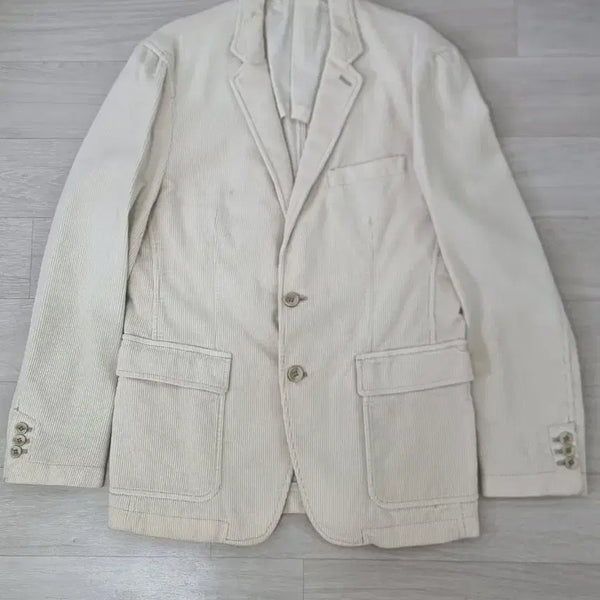 [BUNJANG] Theory Corduroy 2-Button Jacket Ivory / 띠어리(Theory) 코듀로이 2버튼 자켓
