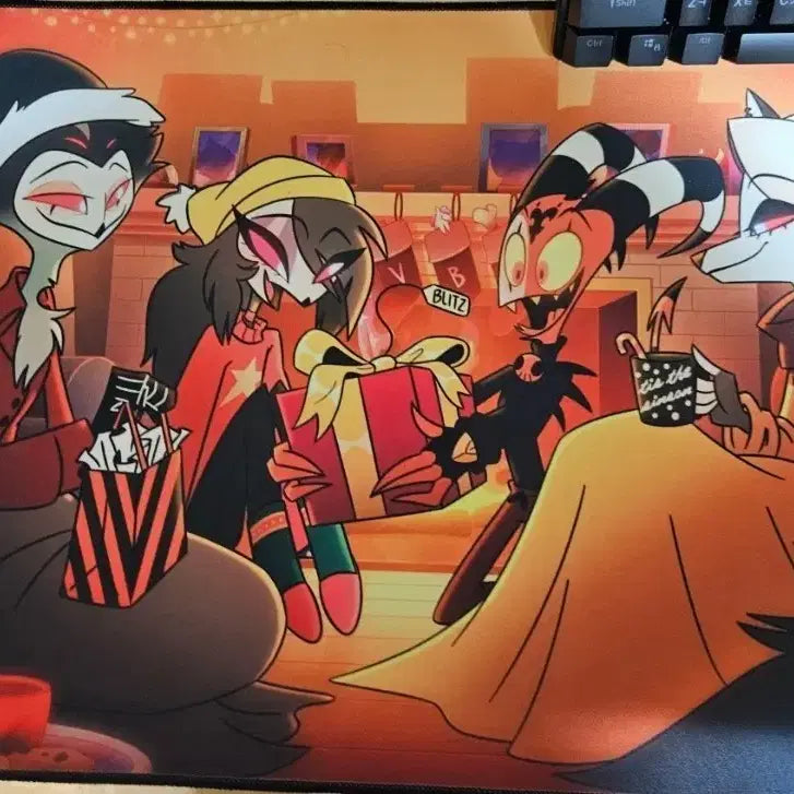 [BUNJANG] Heluva Boss Christmas Playmat / 헬루바보스 신스마스 플레이매트