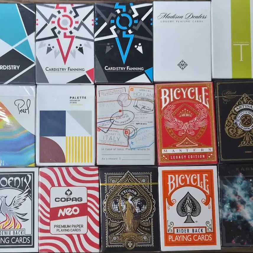 [BUNJANG] Sealed Card Bundle Set (30 Decks) / 미개봉 플레잉카드 60덱 일괄 급처 마술 마술카드 트럼프 포커