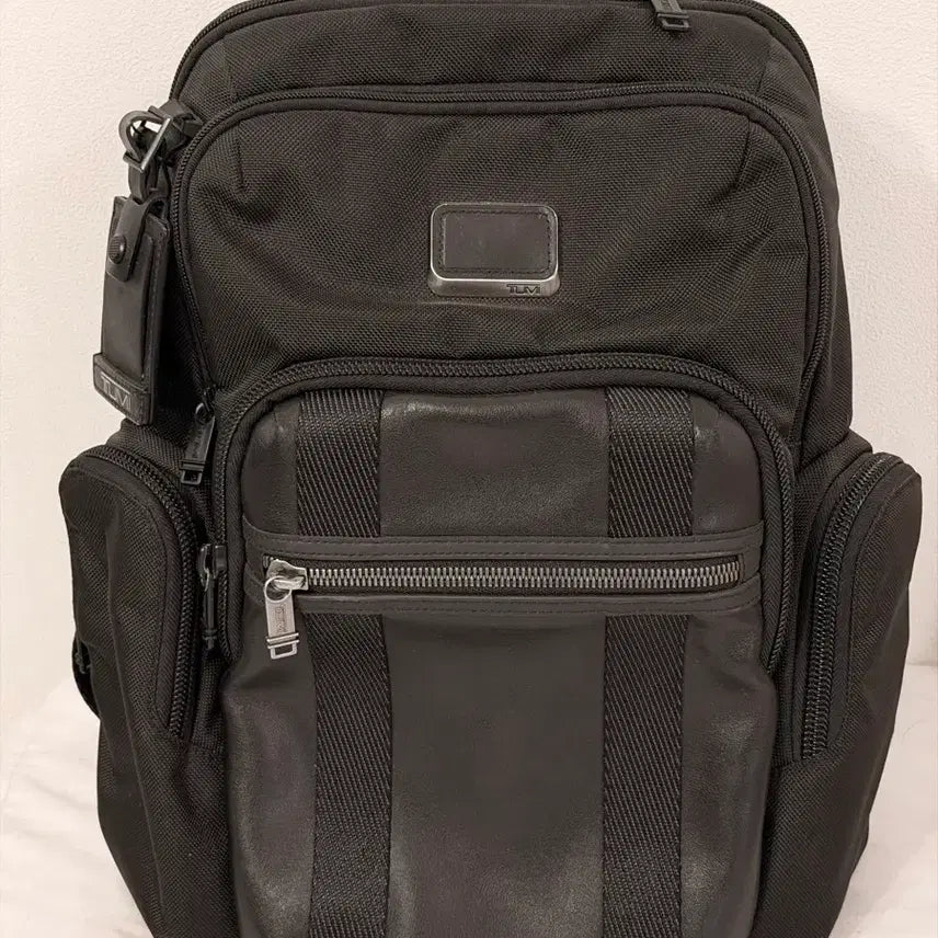 [BUNJANG] Tumi Alpha Bravo Deluxe Leather Backpack / 투미 백팩 알파브라보 디럭스 가죽 티패흐