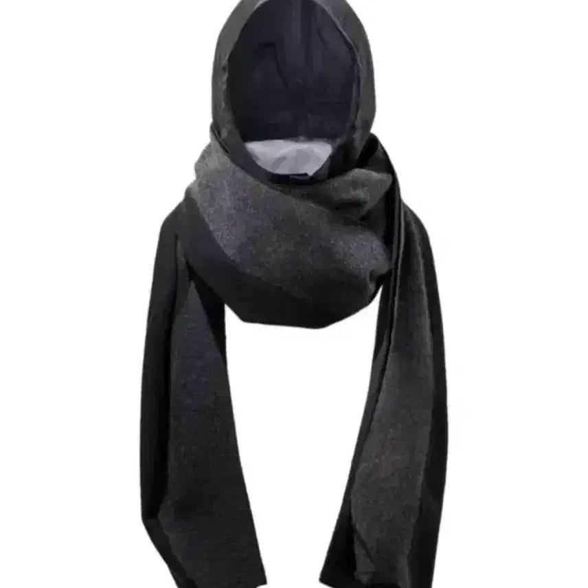 [BUNJANG] Exlim EP.4 Hooded Muffler Black / 엑슬림 ep.4 후드 머플러 블랙