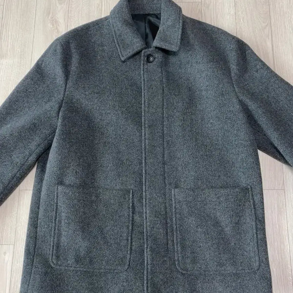 [BUNJANG] Mind Bridge Men's Semi Over Half Coat / 마인드브릿지 남성용 세미 오버 하프 코트