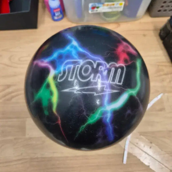 [BUNJANG] Used Bowling Ball 14lb Lightning Storm / 중고볼링공 14p 라이트닝스톰 하드볼