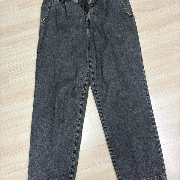 [BUNJANG] mfpen Big Jeans Washed Grey L / 엠페프펜 mfpen 빅진 데님 워시드 그레이 L