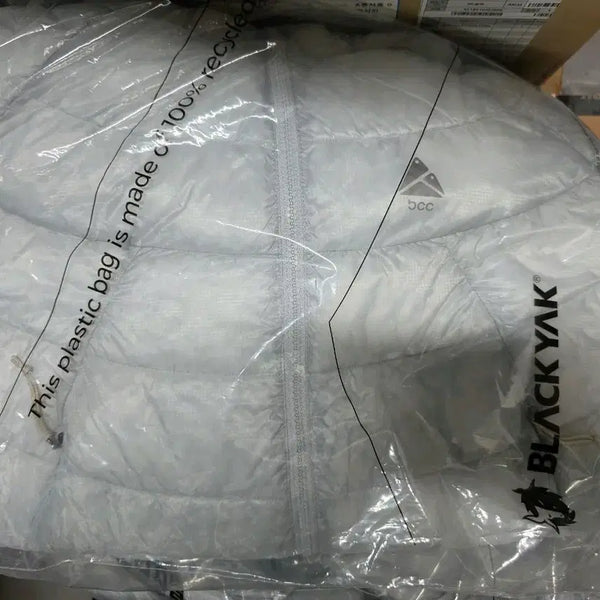 [BUNJANG] Blackyak Stone Master Light Down Jacket Cloudy Blue 110 / 블랙야크 스톤마스터 라이트다운자켓클라우디블루110