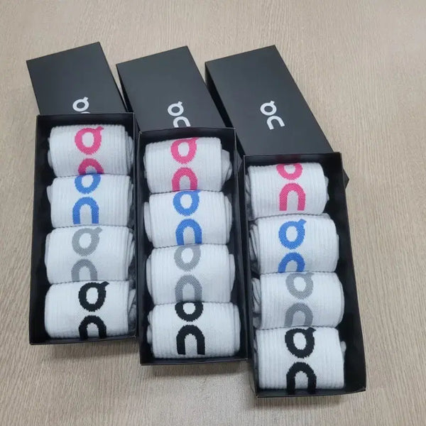 [BUNJANG] On Running Socks 4-Color Set / 온 러닝양말 4컬러 1세트