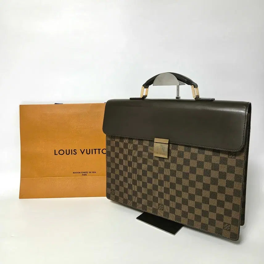 [BUNJANG] Louis Vuitton Damier Briefcase / 루이비통 다미에 서류 가방 브리프케이스