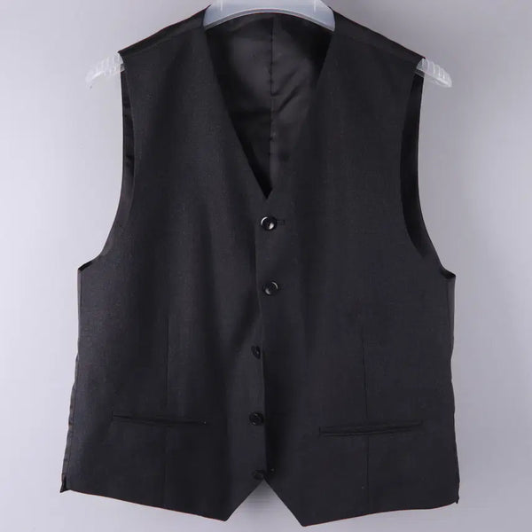 [BUNJANG] Dian Wool Suit Vest Grey (105) / 디안 울 정장 조끼 정장 베스트 그레이 (105)