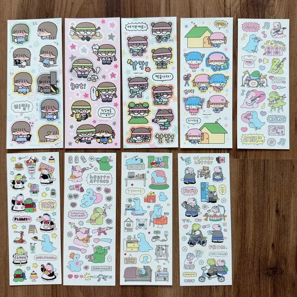 [BUNJANG] Sticker Bundle Set (30 pcs) / 스티커 30장 일괄 처분