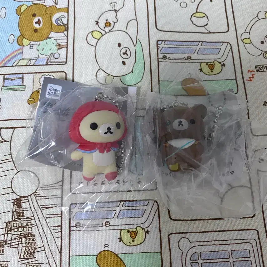 [BUNJANG] Rilakkuma Animation Gachapon Set / 리락쿠마 애니메이션 가챠