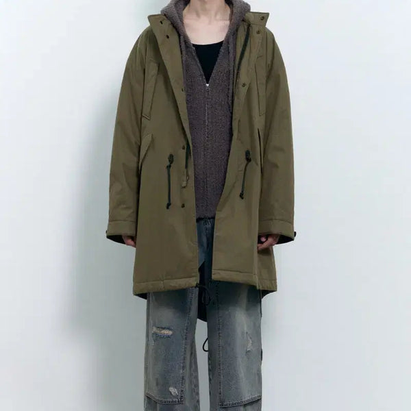 [BUNJANG] INSILENCE M51 Fishtail Parka Olive Size S / 인사일런스 / M51 피쉬 테일 파카 / Olive / Size s