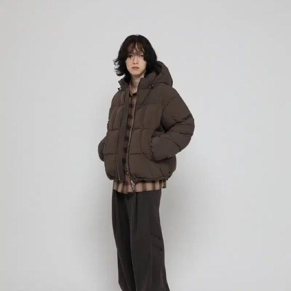 [BUNJANG] Begin 202 / Heavy Down Jumper / Brown / Size 1 / 비긴 202 / 헤비 다운 점퍼 / Brown / Size: 1