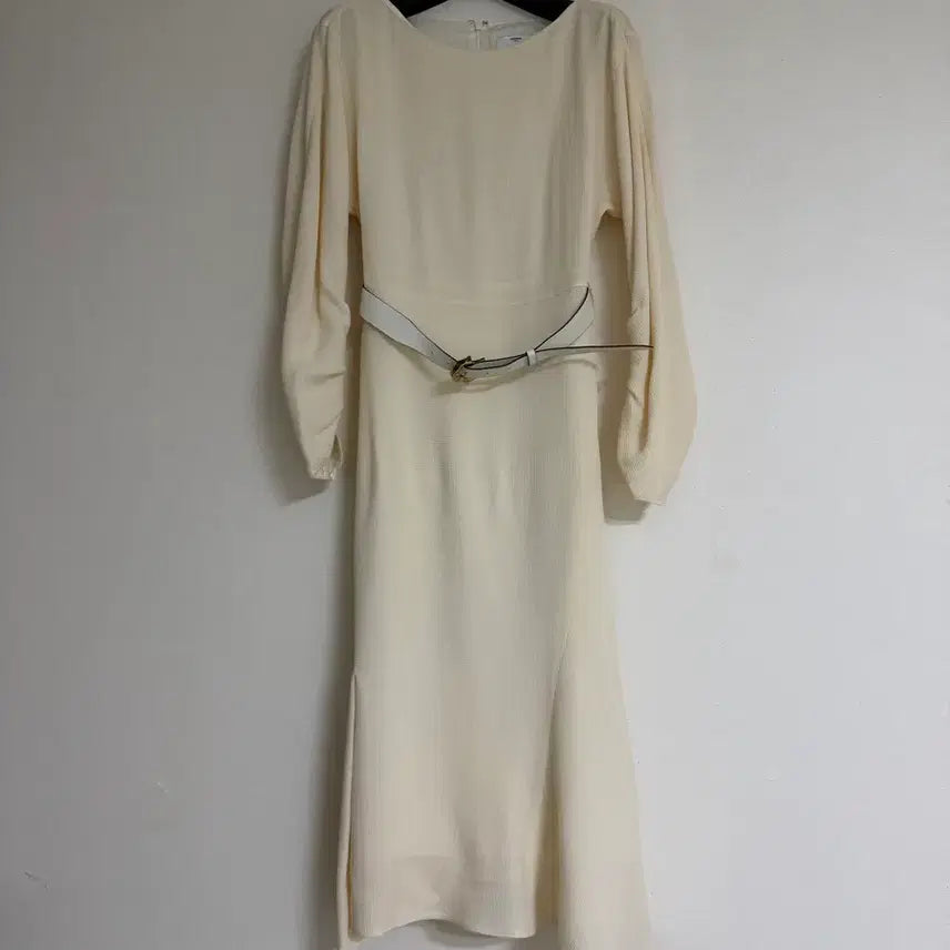 [BUNJANG] OBJET Belted Dress / 오브제 벨트 원피스